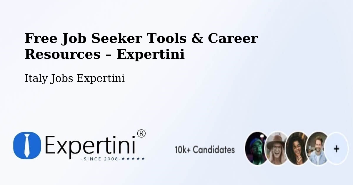 Free Job Seeker Tools & Career Resources – Coriano - Coriano, Italy Jobs Expertini