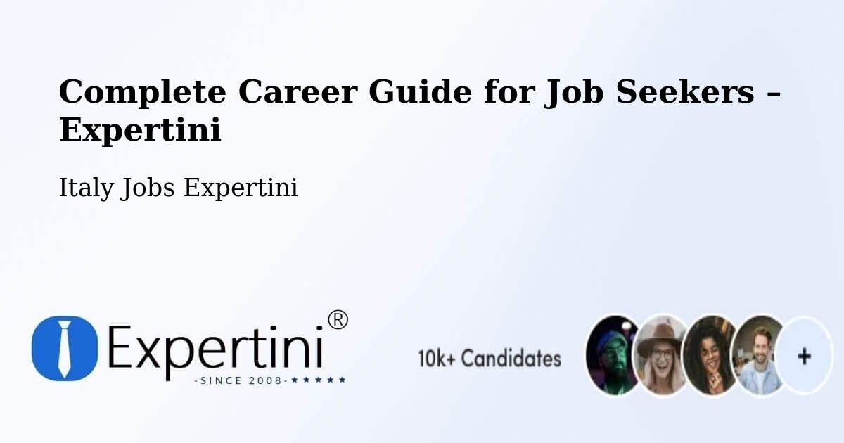Career Guide for Job Seekers – Coriano - Coriano, Italy Jobs Expertini