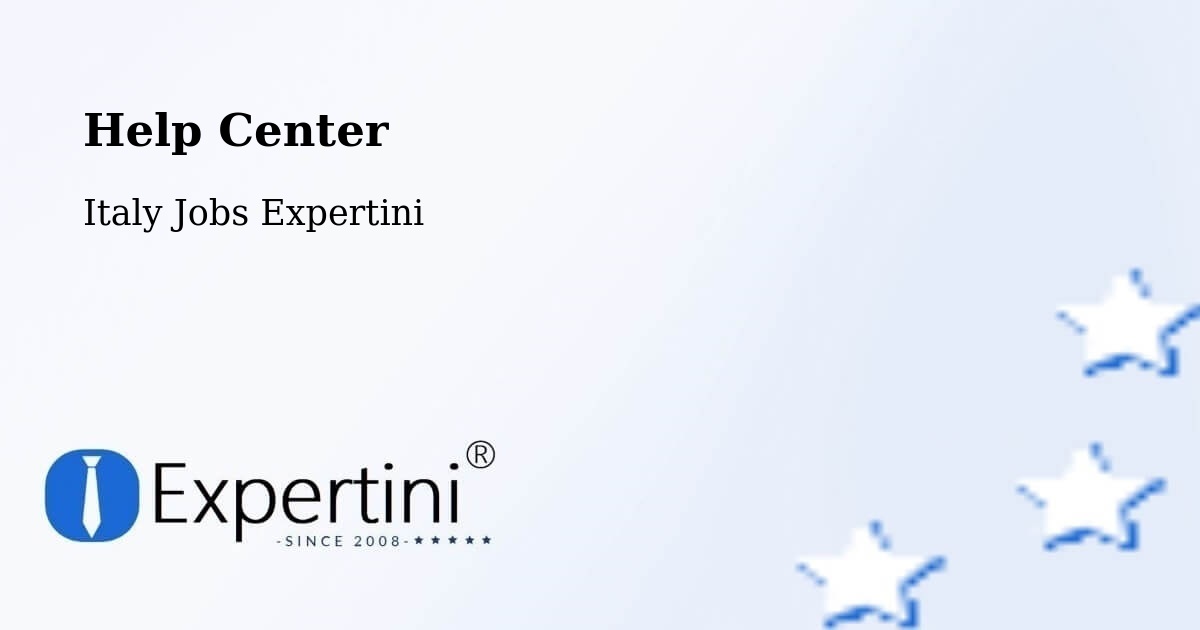 Help Center – Coriano - Italy Jobs Expertini