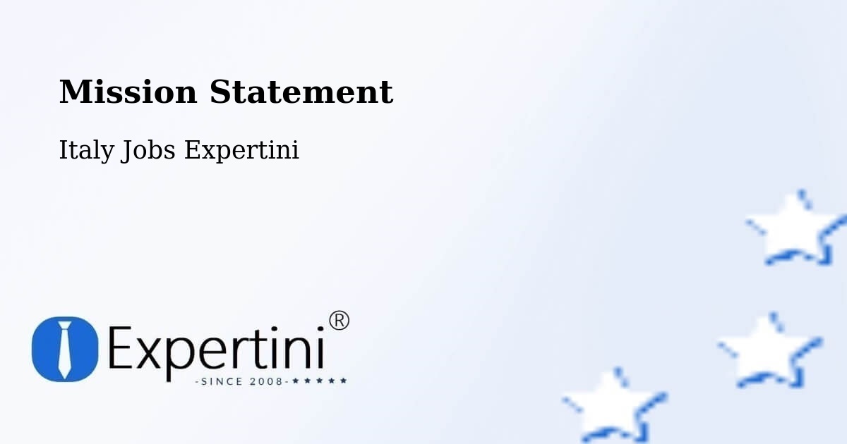Corporate Mission – Coriano - Italy Jobs Expertini